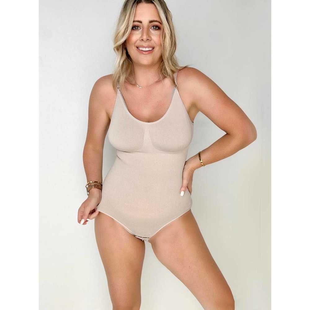 Smoothing Shapewear Bodysuit in Black Size 3X - Picture 6 of 9